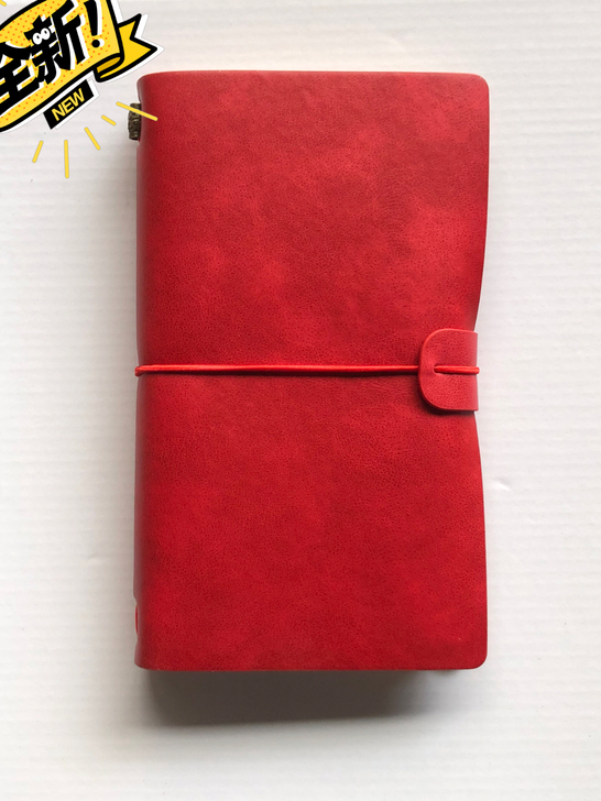 旅行手帐本复古随身笔记本文具皮日记本创意记...