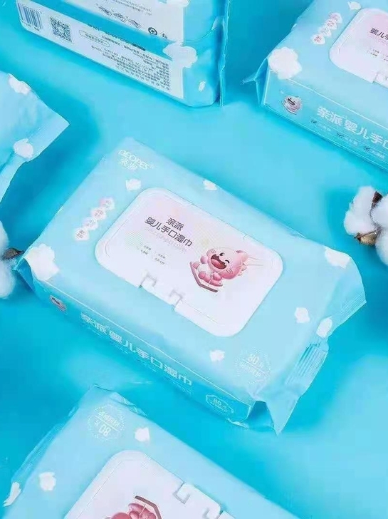 亲派手口湿巾80抽新生儿专用无添加更放心（...