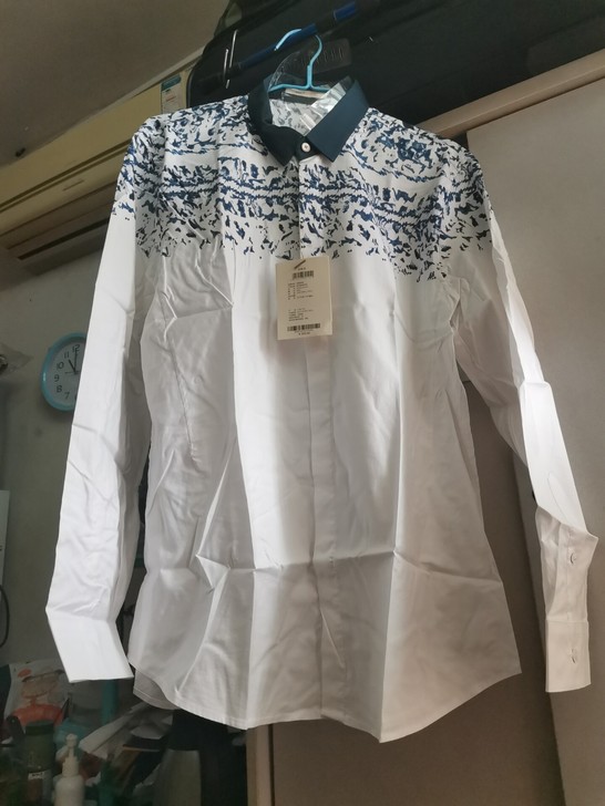 全新xxxl码阿恩蓝拓alt男衬衫立领衬衫