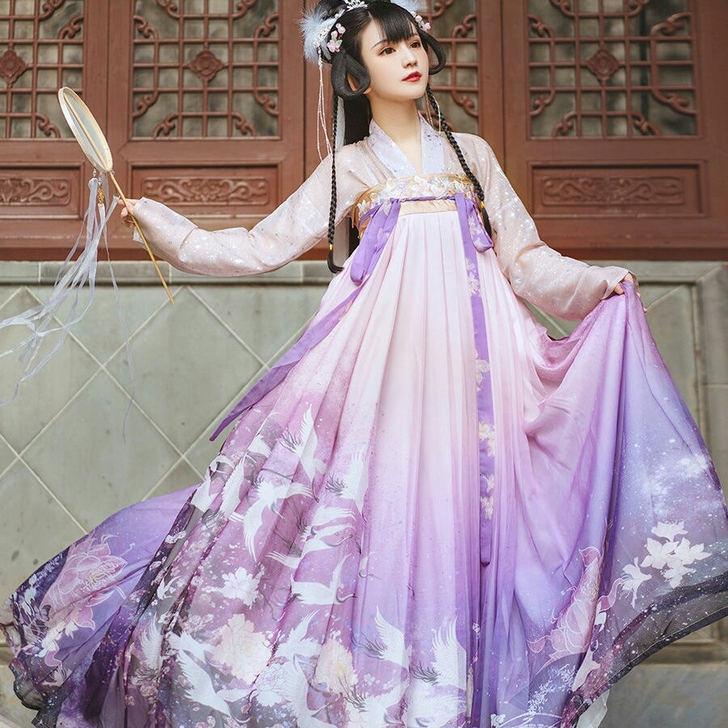 【游园惊梦】花神记-游园惊梦汉服女齐胸襦裙...