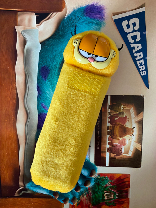 中古加菲猫 外贸意大利进口摆件 可当收纳袋...