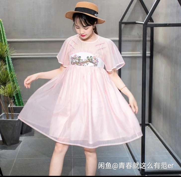 凯莉欧原创古风改良汉服连衣裙2019夏季新...