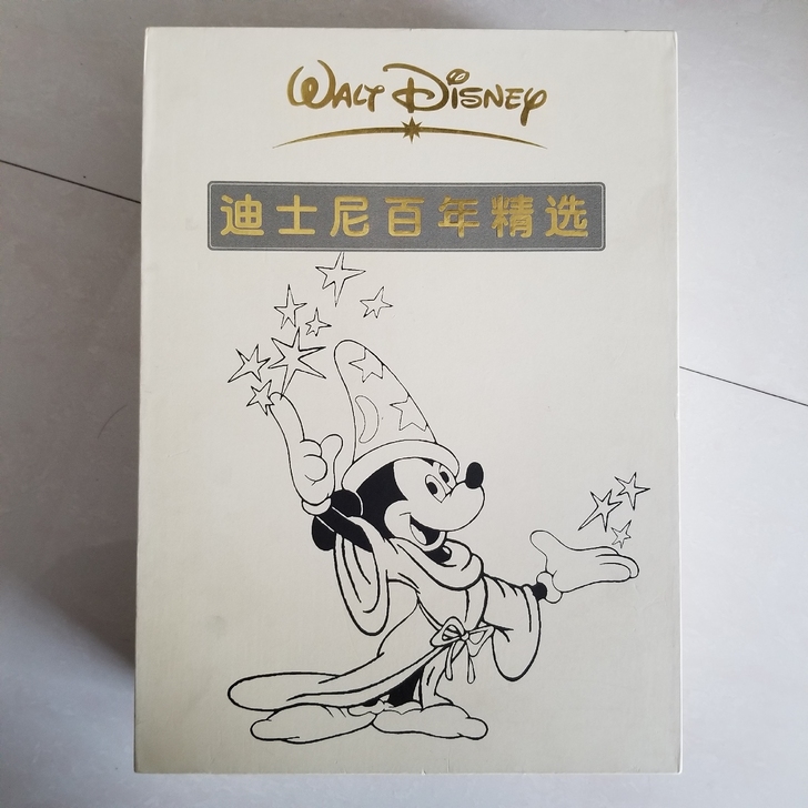 《迪士尼百年精选》98部动画片电影 98张...