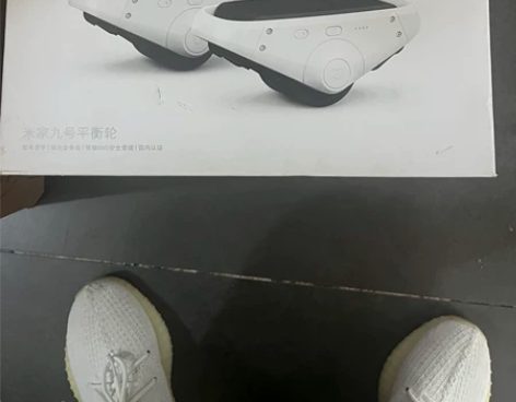 米家9号平衡车,全新没玩过,配件全在包邮 ...