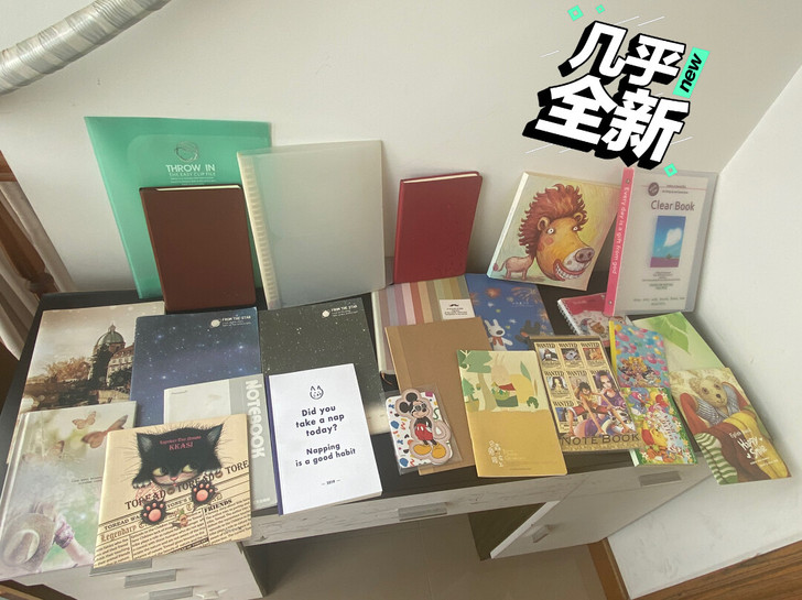 各种本子 笔记本 记事本 便签本 活页夹