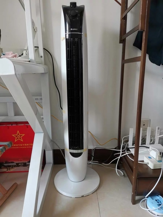 格力塔扇落地家用无叶轻音电风扇落地扇大风摇...