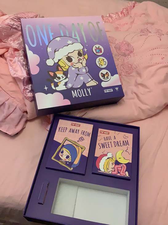 出京东molly定制礼盒一套 无盲盒