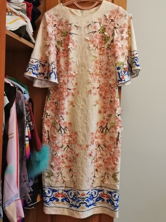 D##amp；amp；G立体花青花瓷风格连...
