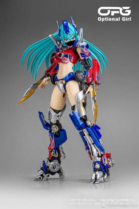 AAT擎天柱机娘 OPG第一弹合金成品可动...