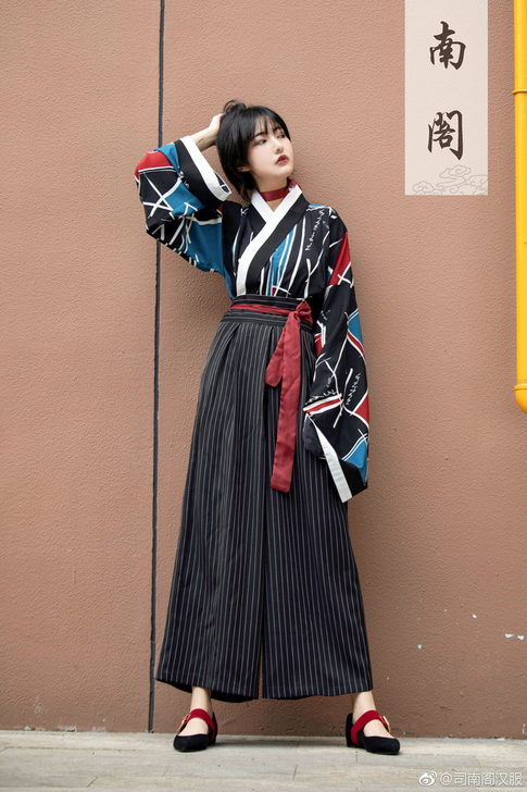 【全新未试，整套价】司南阁晋襦混搭汉服