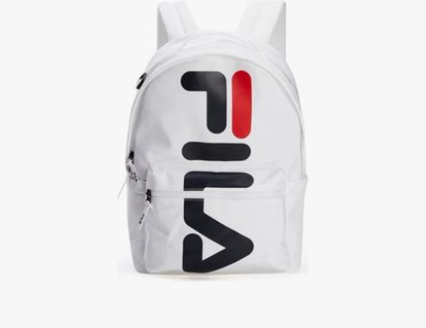 Fila 斐乐双肩包 Fila经典白色带l...
