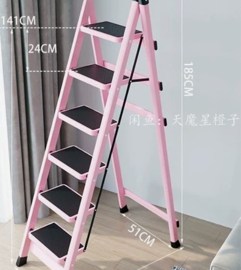 【厂家直销全新】梯子家用折叠梯加厚碳钢人字...