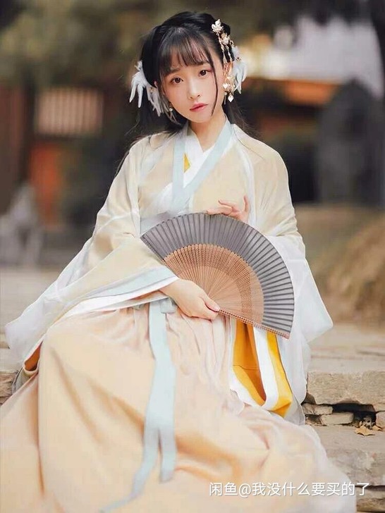 【十三余 小豆蔻儿】 [霁月]交领广袖齐腰...