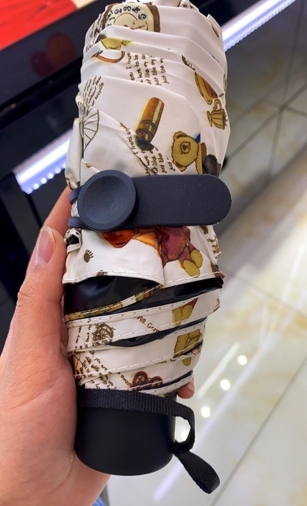 五折太阳伞遮阳防晒防紫外线  口袋伞 折叠...