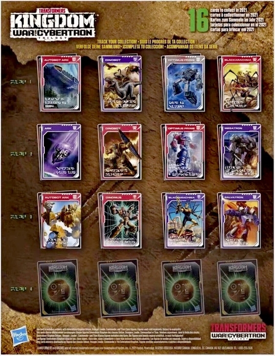 变形金刚王国人物卡金卡闪卡擎天柱威震天方舟...