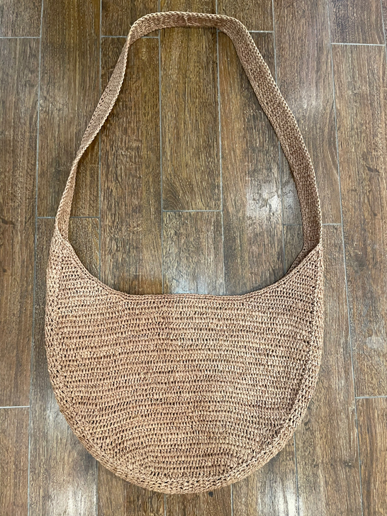 草编挎包，全新，内里有兜～