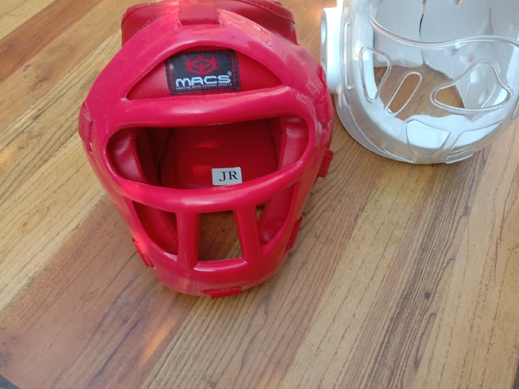 MACS空手道头盔儿童m码