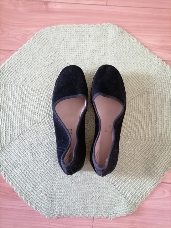 女方口布鞋,女布面鞋,纯橡胶底,坡跟,纯棉...