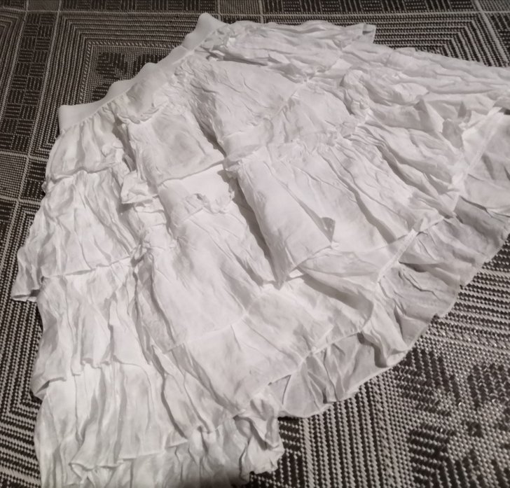 松紧腰蛋糕裙有点长，60cm左右，适合高个...