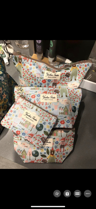 芳伶大哥家购买韩国化妆包