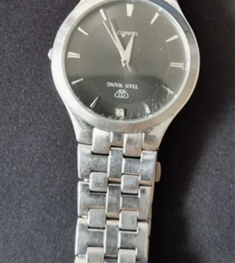 天王表(TIANWANG)手表 钢带石英男...