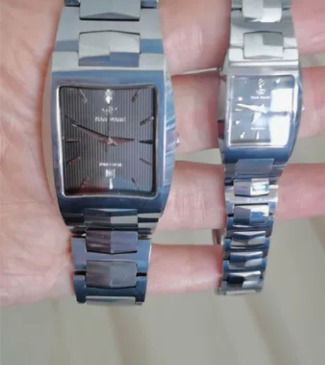 天王镶钻情侣表 裸表出，单买一起买都可以，...