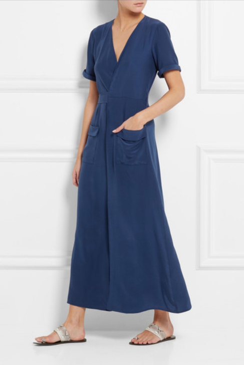 frame 真丝连衣裙frame denim