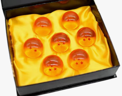【赠礼品】七龙珠动漫手办 神龙水晶球【7颗...