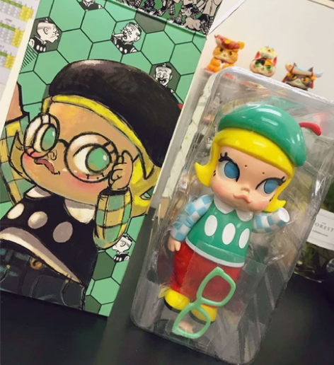 【收】泡泡玛特 molly 老夫子 全新任...