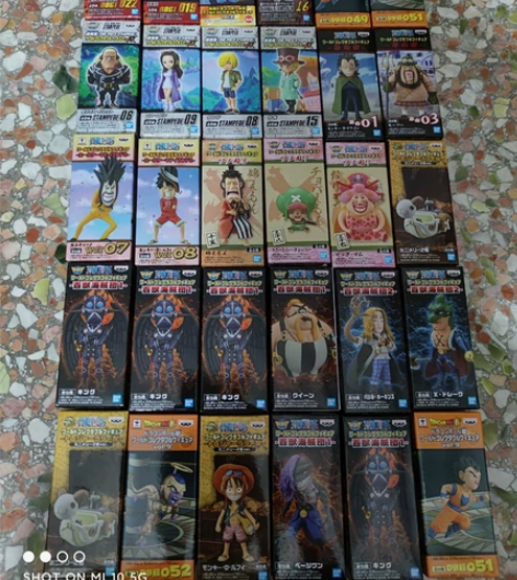 眼镜厂海贼王WCF  龙珠WCF 全新未拆...