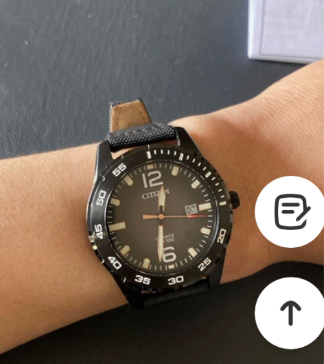 西铁城手表，潜水表，军表风，型号BL104...