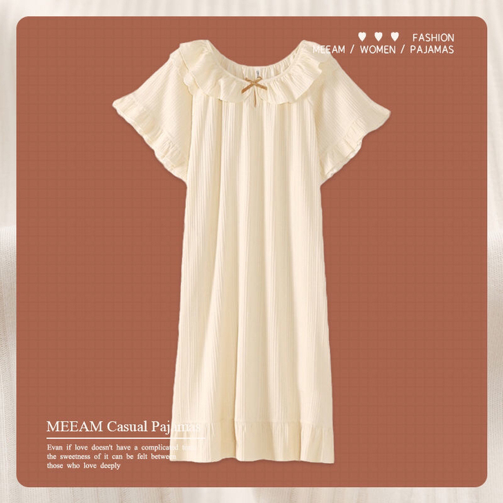 全新百分百纯棉睡裙