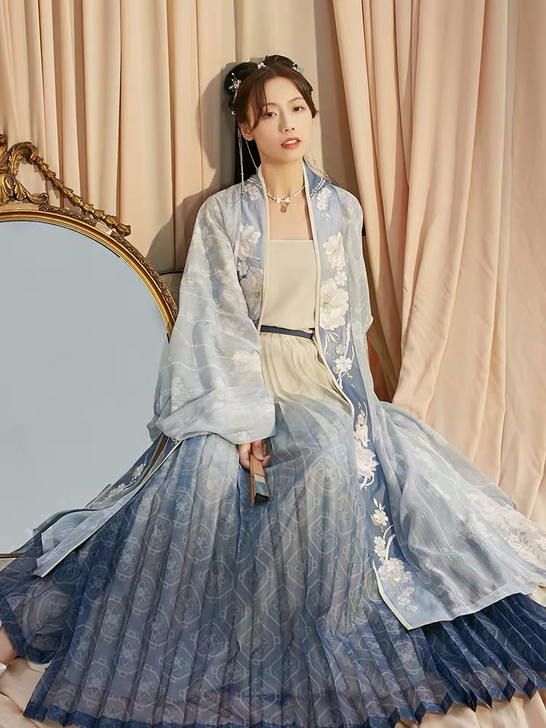 【十三余 小豆蔻儿】汉服 下裙【全新】[流...