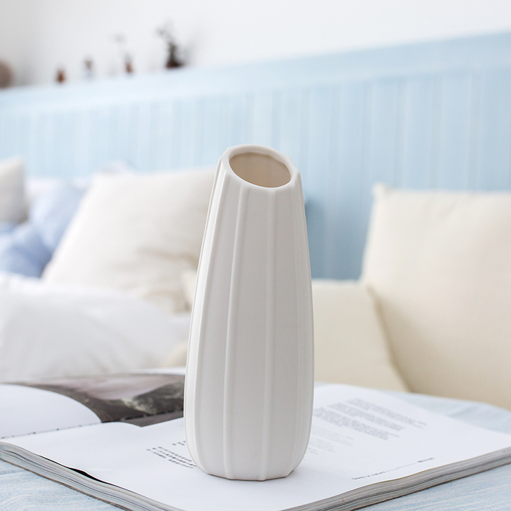 花瓶摆件小清新客厅摆设水培插花陶瓷干花花器...