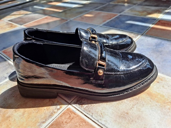 春季黑色搭扣小皮鞋一脚蹬单鞋女士新款潮百搭