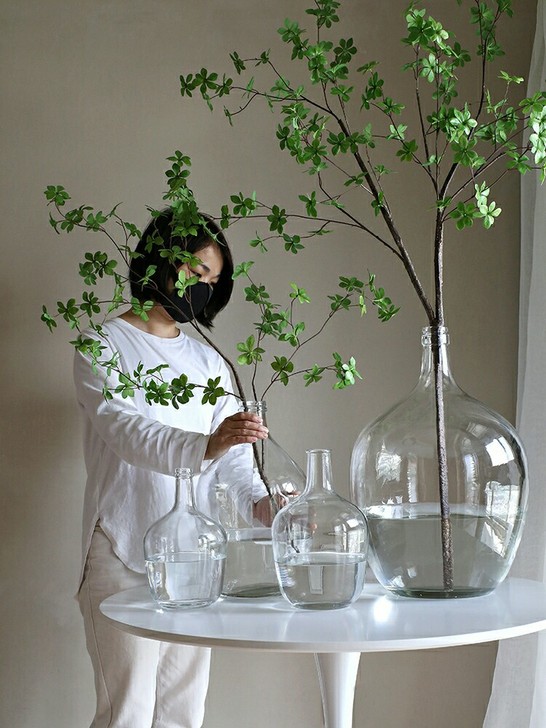 #节后鱼生#【在树下】马醉木吊钟花瓶北欧风...