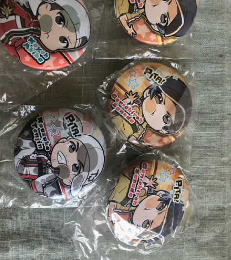 网球王子 真田 pita 吧唧 撞玻璃 三...