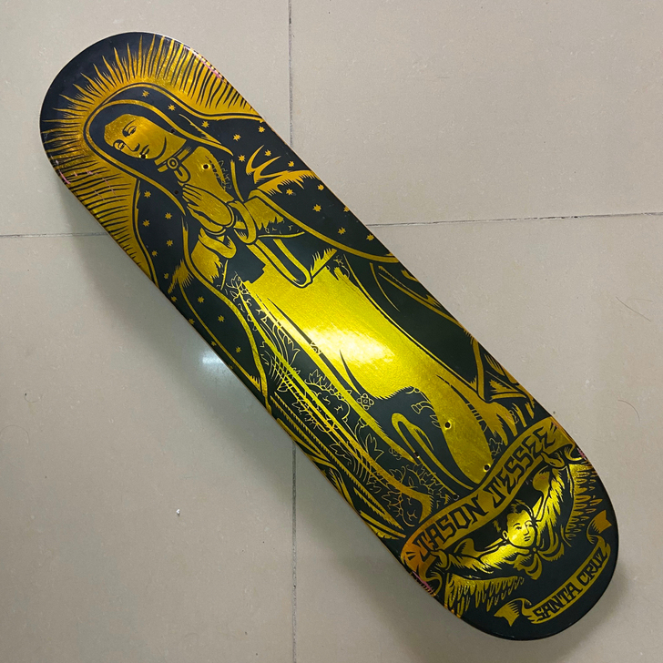 8.0二手进口santacruz滑板板面