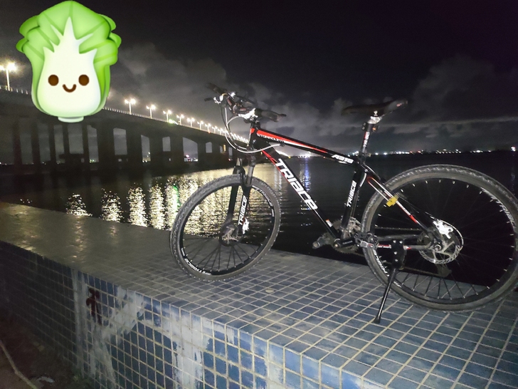 出个自行车，夜晚骑行必备，8成新，换车了，...