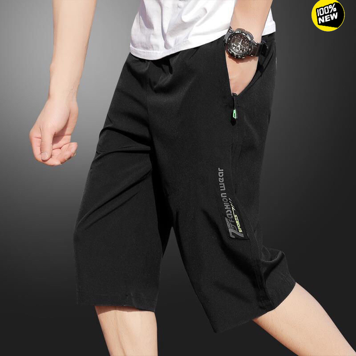 【特价清仓】大码夏季薄款冰丝短裤男韩版潮流...