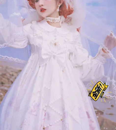 给少女与梦轻花嫁lolita，全新➕吊带➕...