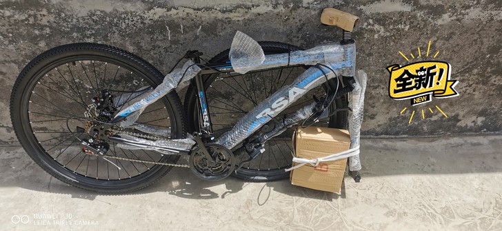 全新山地自行车，未下路