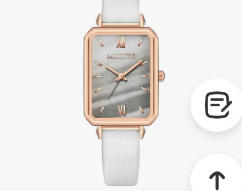 modiya网红抖音同款复古气质女士手表批...