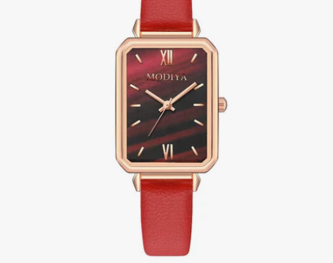 modiya网红抖音同款复古气质女士手表女...