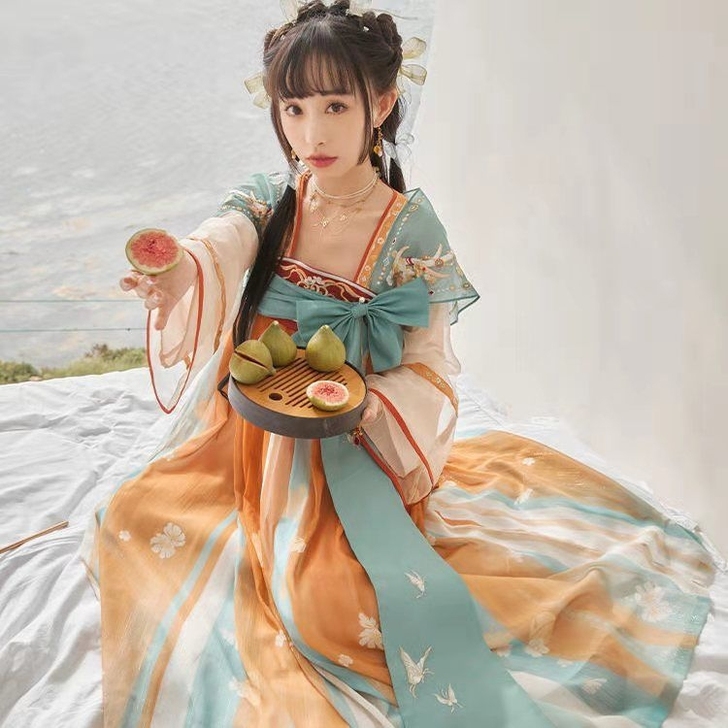 十三余小豆蔻儿瑶遇见神鹿同款汉服古装cos...