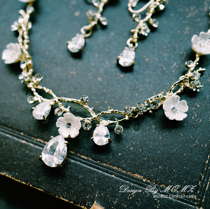 欧式复古巴洛克王冠皇冠头饰韩式新娘饰品套装...