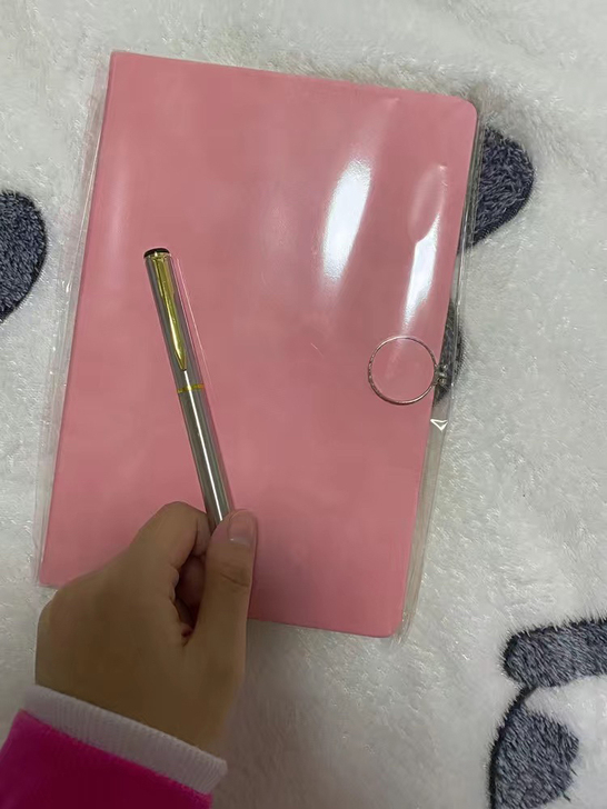 笔记本本子简约加厚皮面记事本