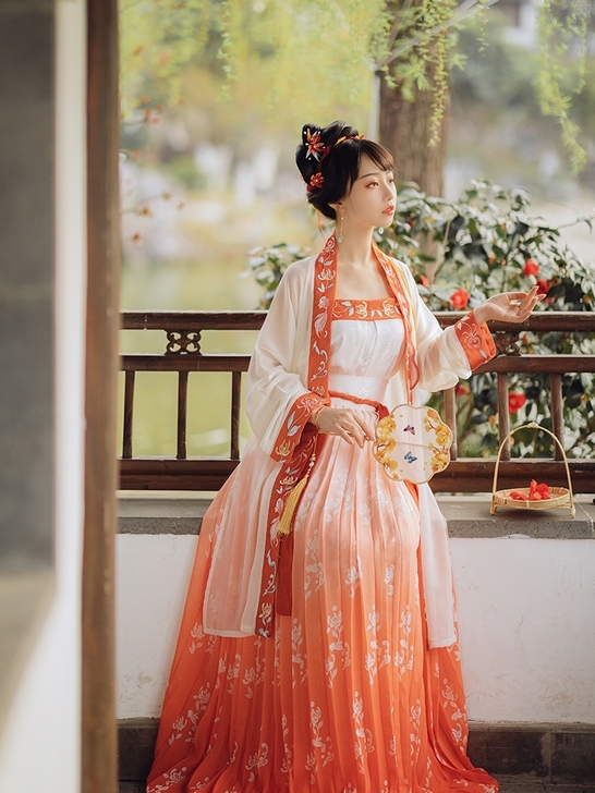 花神记东篱原创汉服女宋制抹胸一片式中国风百...