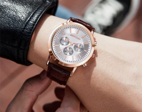 失恋了不想要 爆款外贸时尚三眼男士手表男表...