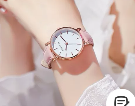 新款女士手表女中学生韩版时尚简约 女生小清...